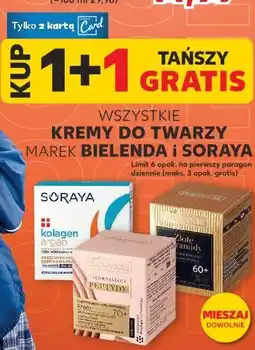 Kaufland WSZYSTKIE KREMY DO TWARZY MAREK BIELENDA i SORAYA oferta