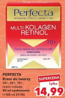 Kaufland PERFECTA Krem do twarzy 50+, 60+, 70+, różne rodzaje 50 ml opakowanie oferta