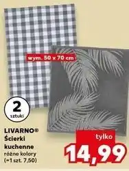 Kaufland LIVARNO Ścierki kuchenne oferta