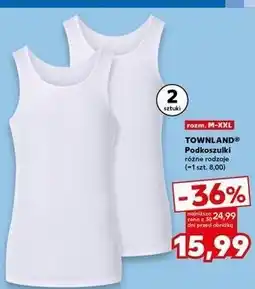 Kaufland TOWNLAND Podkoszulki różne rodzaje oferta