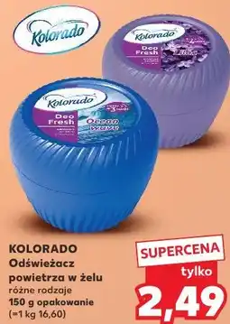 Kaufland KOLORADO Odświeżacz powietrza w żelu różne rodzaje oferta