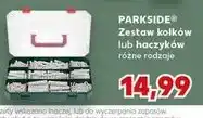 Kaufland PARKSIDE Zestaw kołków lub haczyków różne rodzaje oferta