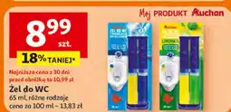 Auchan Żel do WC 65 ml, różne rodzaje oferta