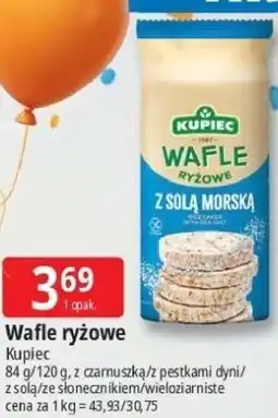 E.Leclerc Wafle ryżowe slim wieloziarniste Kupiec oferta