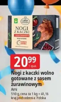 E.Leclerc Noga z kaczki sosem żurawinowym Ami oferta