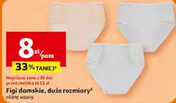Auchan Figi damskie, duże rozmiary oferta
