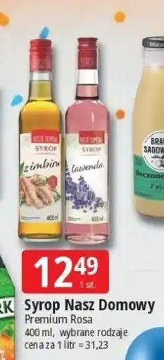 E.Leclerc Syrop z imbiru Nasze Domowe oferta