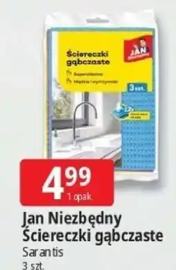 E.Leclerc Ściereczki gąbczaste Jan Niezbędny oferta
