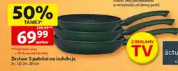 Auchan Zestaw 3 patelni na indukcję oferta