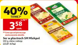 Auchan Ser w plastrach SM Mlekpol oferta