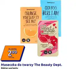 Action Maseczka do twarzy The Beauty Dept oferta