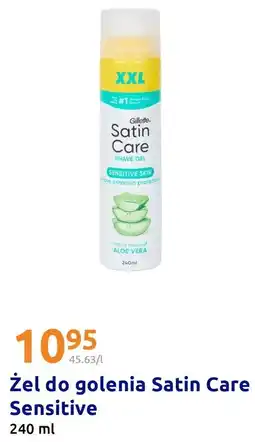 Action Żel do golenia Satin Care Sensitive oferta