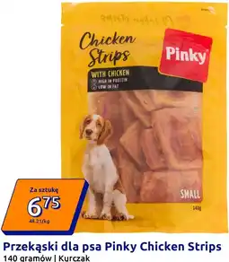 Action Przekąski dla psa Pinky Chicken Strips oferta