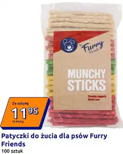 Action Patyczki do żucia dla psów Furry Friends oferta