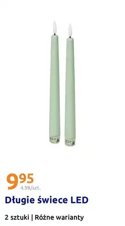 Action Długie świece LED oferta