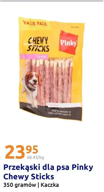 Action Przekąski dla psa Pinky Chewy Sticks oferta