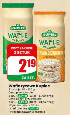 Dino Wafle ryżowe, 3 rodzaje oferta