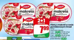 Dino Filety z makreli w sosie pomidorowym oferta