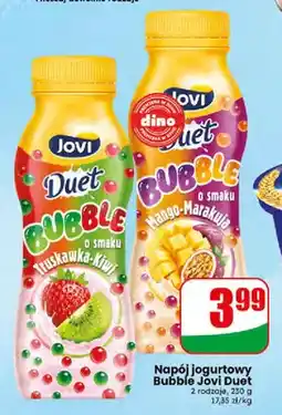 Dino Napój jogurtowy Bubble 2 rodzaje oferta