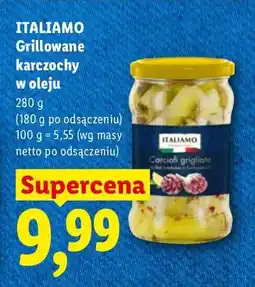 Lidl Grillowane karczochy w oleju oferta