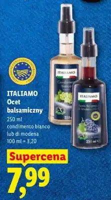 Lidl Ocet balsamiczny condimento bianco oferta