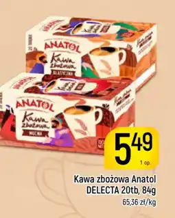 Delikatesy Piotruś Pan Kawa zbożowa Anatol Delecta oferta