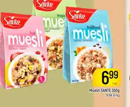 Delikatesy Piotruś Pan Musli Sante oferta
