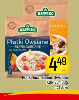 Delikatesy Piotruś Pan Płatki Jęczmienne, Owsiane Kupiec oferta