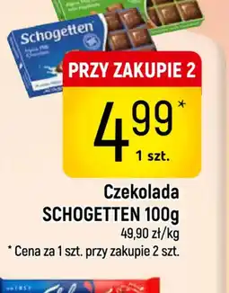 Delikatesy Piotruś Pan Czekolada Schogetten oferta