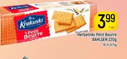 Delikatesy Piotruś Pan Bahlsen Herbatniki Petit Beurre oferta