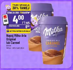 Polomarket Napój Milka Arla Original lub Carmel oferta