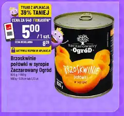 Polomarket Brzoskwinie połówki w syropie Zaczarowany Ogród oferta
