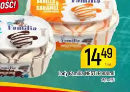 Delikatesy Piotruś Pan Lody Familia Nestle oferta