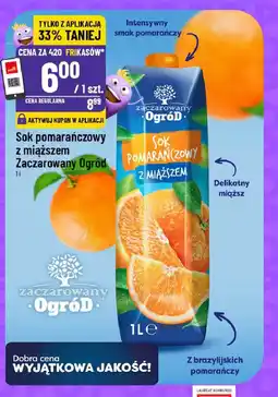 Polomarket Sok pomarańczowy z miąższem Zaczarowany Ogród oferta