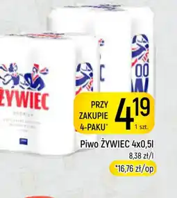 Delikatesy Piotruś Pan Piwo Zywiec oferta