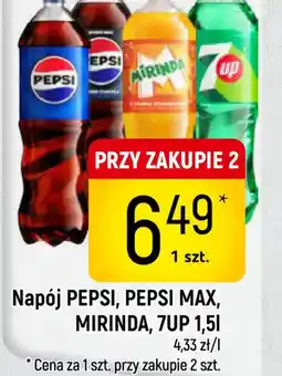 Delikatesy Piotruś Pan Napój Pepsi, Mirinda, 7UP oferta