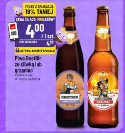 Polomarket Piwo BestBir ze śliwką lub grzaniec oferta