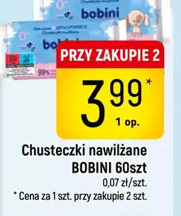 Delikatesy Piotruś Pan Chusteczki nawilżane Bobini oferta