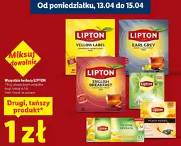 Lidl Wszystkie herbaty LIPTON oferta