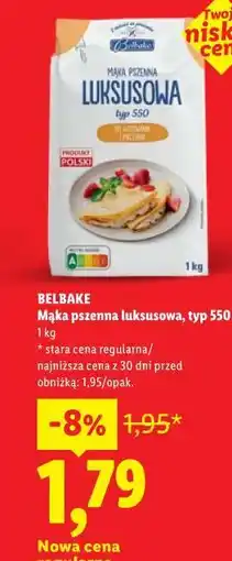 Lidl Mąka pszenna luksusowa, typ 550 oferta