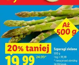 Lidl Szparagi zielone oferta