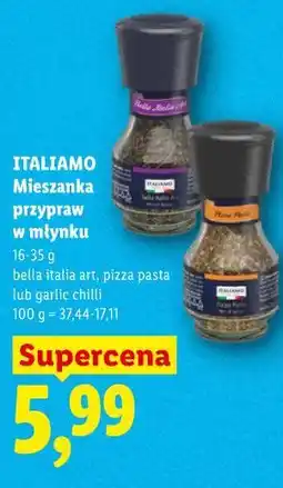Lidl Mieszanka przypraw w młynku ITALIAMO oferta