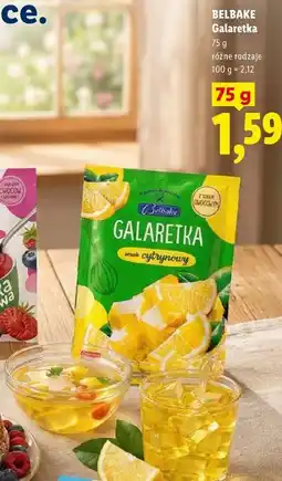 Lidl Galaretka BELBAKE oferta