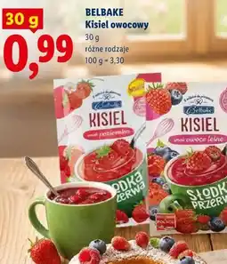 Lidl Kisiel owocowy BELBAKE oferta