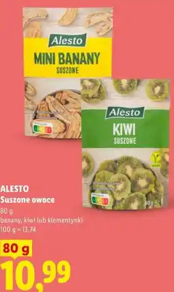 Lidl ALESTO Suszone owoce oferta