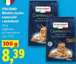 Lidl Włoskie ciastka cantuccini z dodatkami oferta