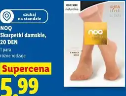 Lidl Skarpetki damskie, 20 DEN NOQ oferta