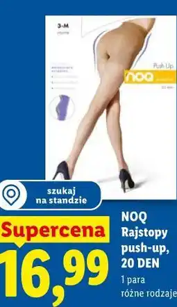 Lidl Rajstopy push-up, 20 DEN NOQ oferta