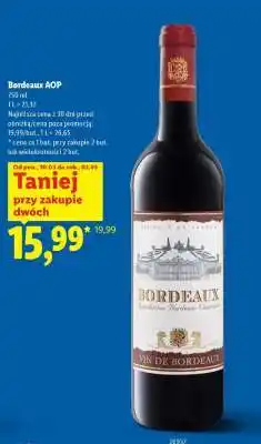 Lidl Bordeaux AOP oferta