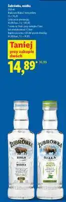 Lidl Żubrówka, wódka oferta